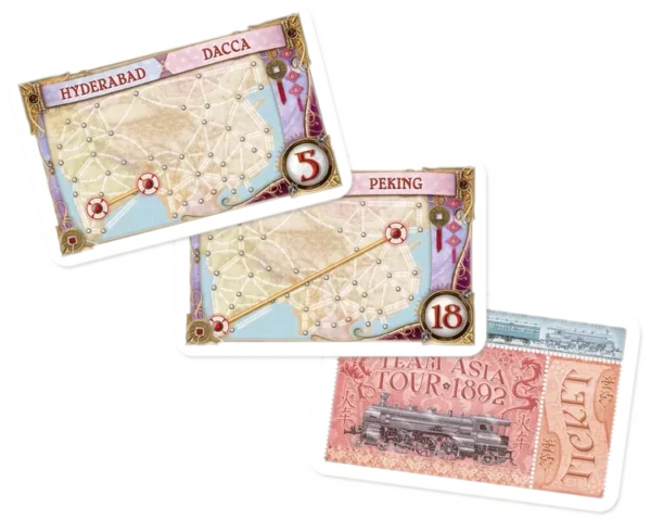 Ticket to Ride Asia - Afbeelding 7