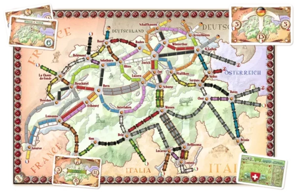 Ticket to Ride India & Zwitserland - Afbeelding 3